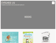 Tablet Screenshot of cynthealiu.com